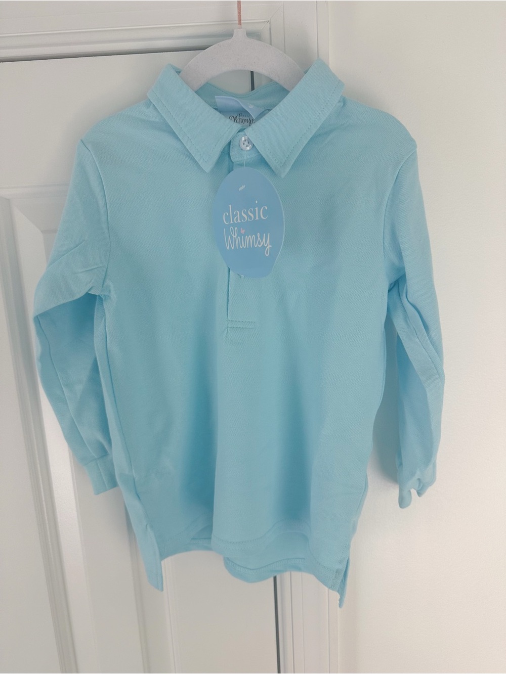 Classic Whimsy long sleeve polo 2T NWT